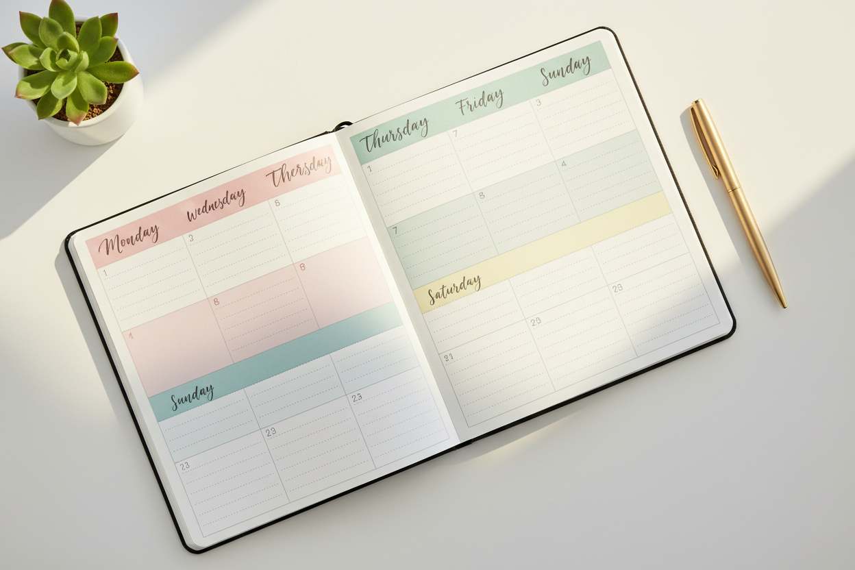 Daily Focus Planner – Stay Organized, Focused & Productive
